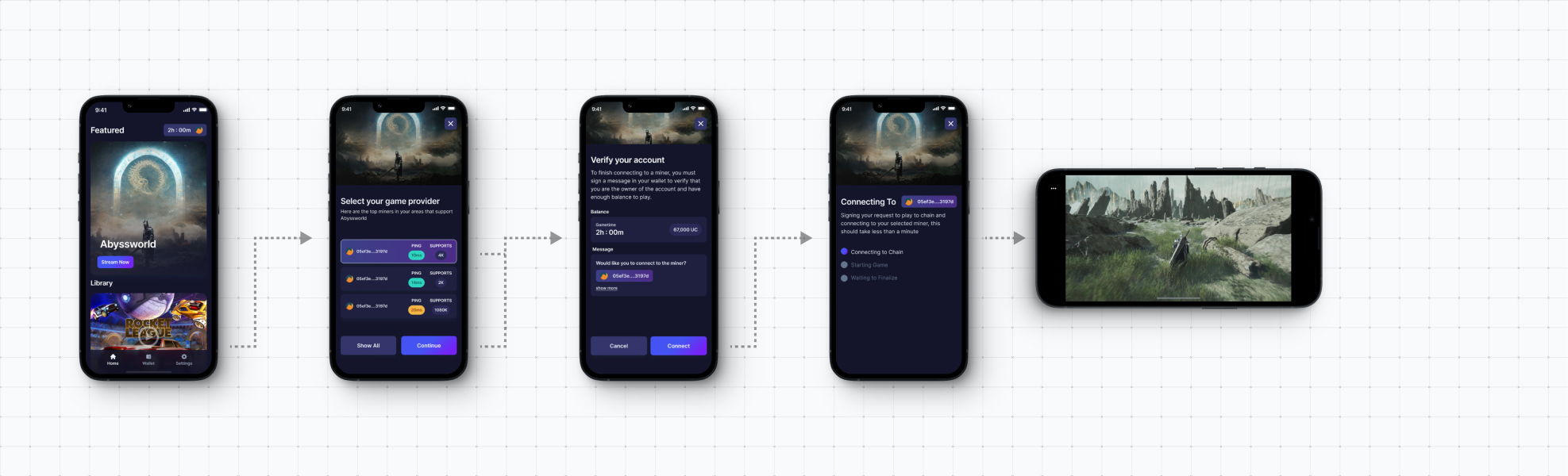 Web3 onboarding flow